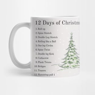 Pilates Christmas Mug